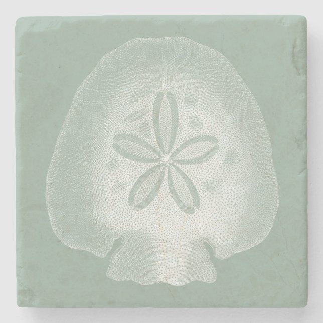 Silhouette Sand Dollar Stenunderlägg (Framsidan)