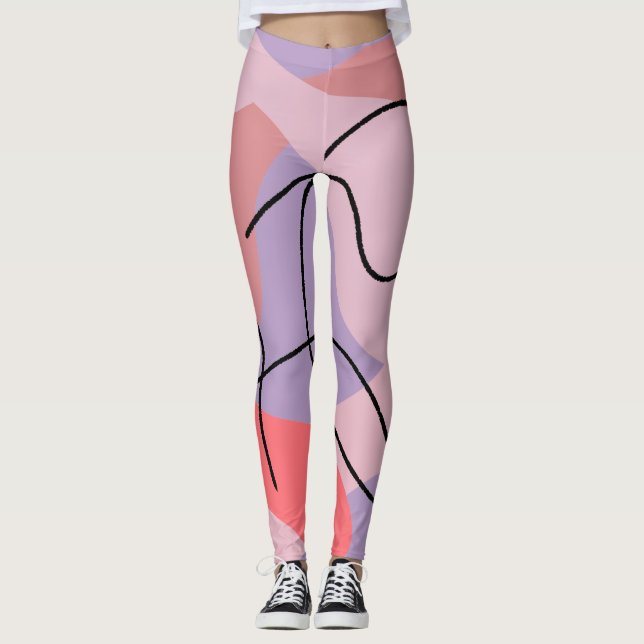 Silhouette Serenity: The Beauty of a Free Horse Leggings (Framsida)