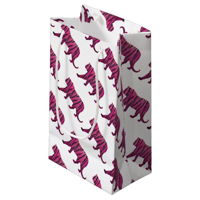 Silhouette Shock rosa och Black Tiger (Framsidan Vinklad)