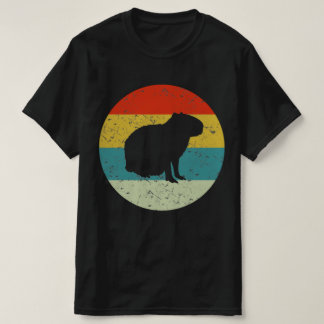 Silhouette-silhuette med vintage t shirt