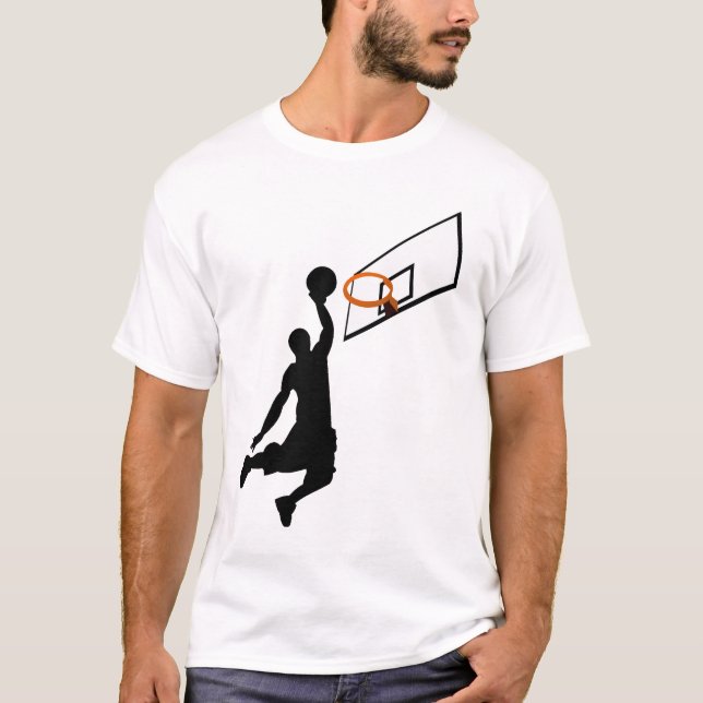 Silhouette Slam dunk T Shirt (Framsida)