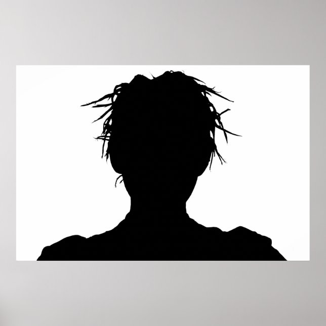 Silhouette-Spiken Poster (Framsidan)