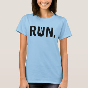Silhouette Springa Running for Springer Marathon T Shirt