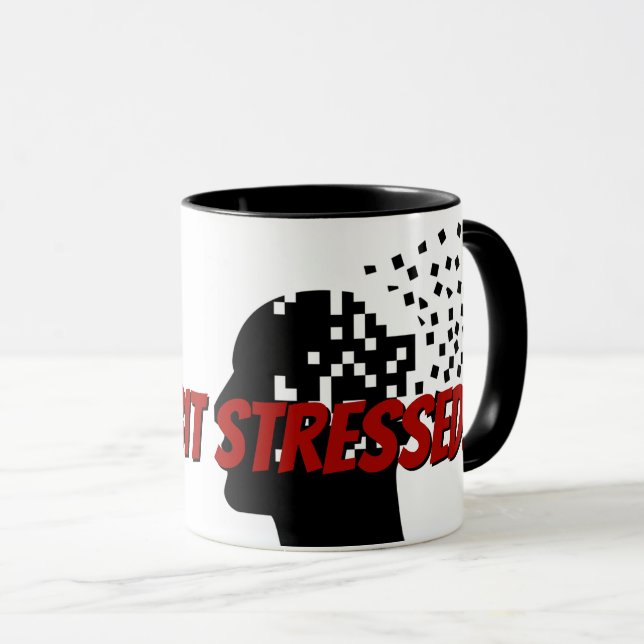 Silhouette Stressa Head och Quote Mugg (Framsida höger)