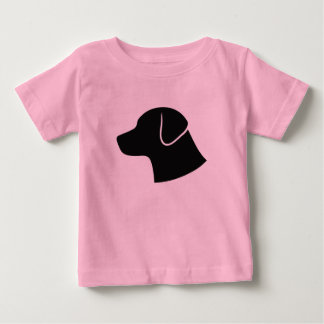 Silhouette Vector T-Shirt med minimalistisk Hund