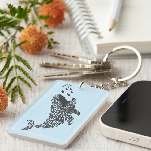 Silhouette Whale (Högra Framsidan)