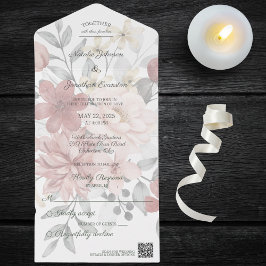 Silhouette WildblomBouquet med QR-kod allt in