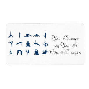 Silhouette Yoga Poses Thunder_Cove Fraktsedel