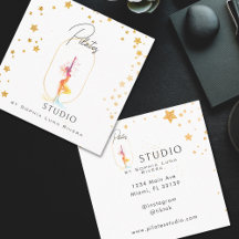Silhouette Yoga Spa Studio Beauty Guldstjärnor