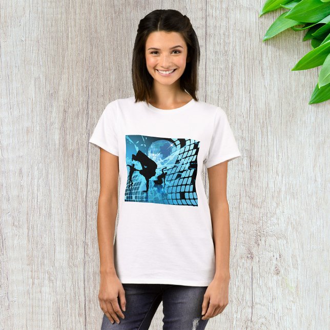 Silhouetted Dancers Womens T-Shirt (Skapare uppladdad)