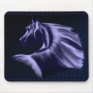 Silhouettehäst Mousepad Musmatta