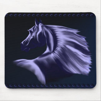 Silhouettehäst Mousepad Musmatta