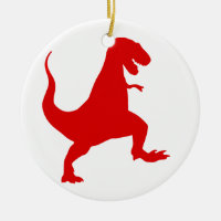 Silhouetteillustration av en tyrannosaurus rex