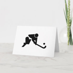 Silhouettelandhockey Kort