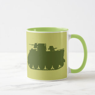 Silhouettemugg för M113 ACAV APC Mugg