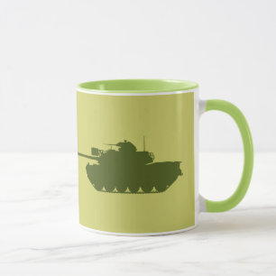 Silhouettemugg för M48A3 Patton Mugg