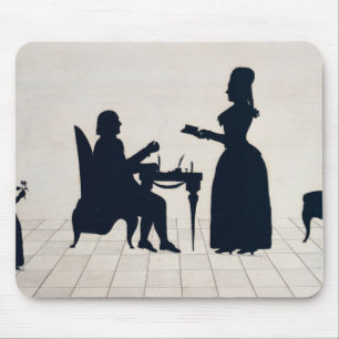 Silhouettes av Monsieur och madamen Roland Musmatta