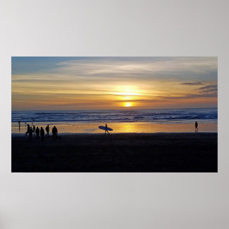 Silhouettes by Bay Poster