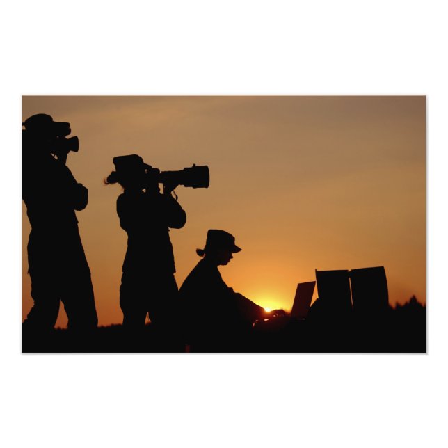 Silhouettes Fototryck (Framsidan)