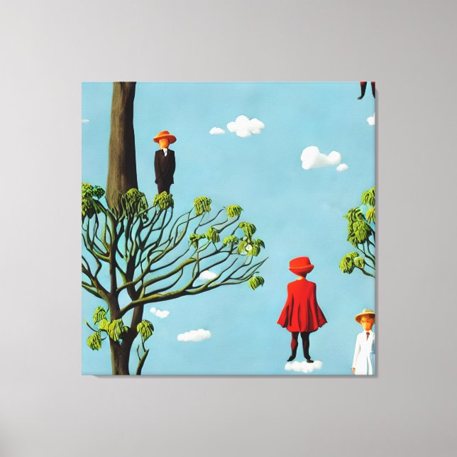 Silhouettes från Finare Canvastryck (Framsida)