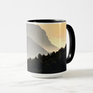 Silhouettes of Mountains Mugg