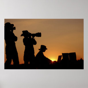 Silhouettes Poster