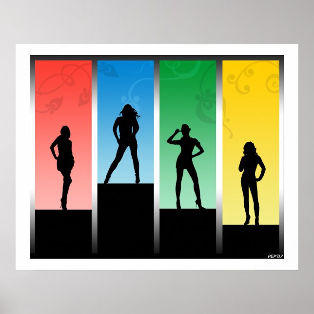 Silhouettes Poster (Framsidan)