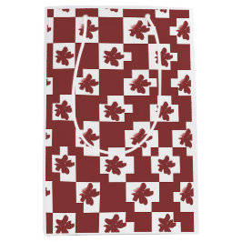 Silhueta de flores em padrão.