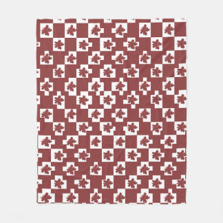 Silhueta de flores em padrão. fleecefilt