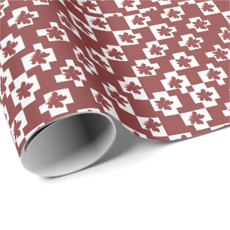 Silhueta de flores em padrão. presentpapper