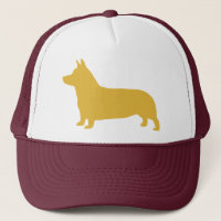 Silhuett av Pembroke Welsh Corgi