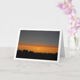 Silhuett Himmel Landskap Kort
