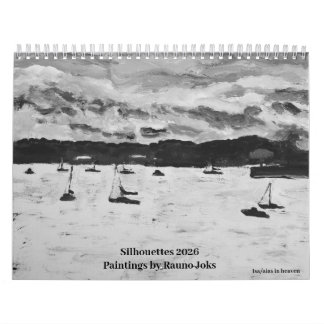 Silhuetter 2026, Målningar av Rauno JoksKalender Kalender