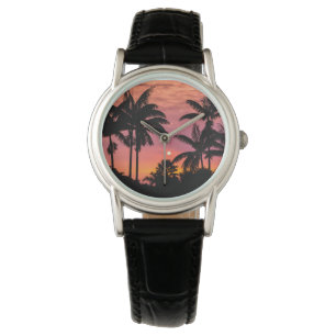 Silhuetterade palmer, Hawaii Armbandsur
