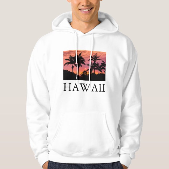 Silhuetterade palmer, Hawaii Munkjacka (Framsida)