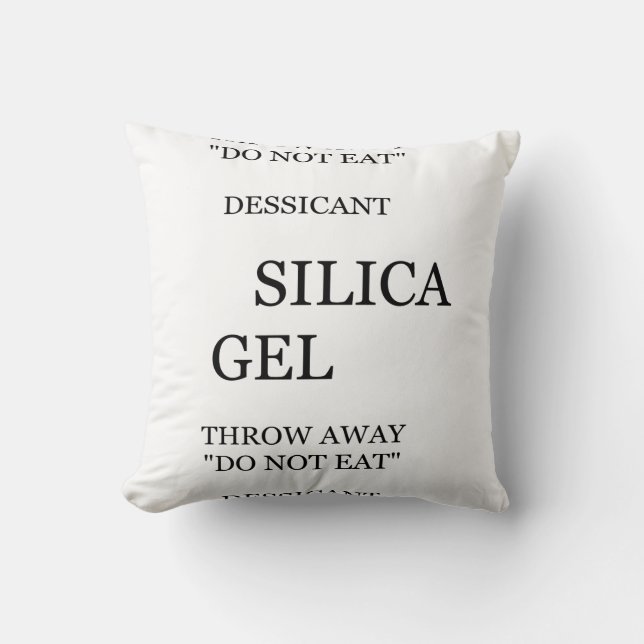 Silica Gel Funny Kudde (Framsida)