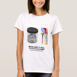 Silicoil Färg Penslar Kvinnor T Shirt