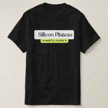 Silicon Plateau Bengaluru Koordinater T-Shirt 