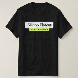 Silicon Plateau Bengaluru Koordinater T-Shirt 