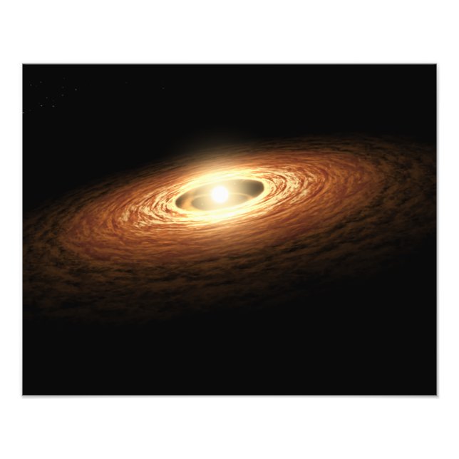 Silikakrystbildning Fototryck (Framsidan)