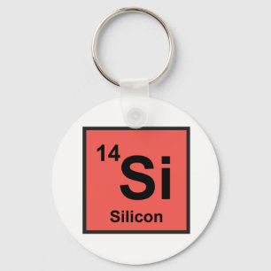 Silikoner Keychain Nyckelring