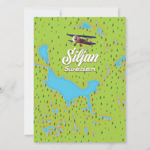 Siljan Sjö Sverige karta