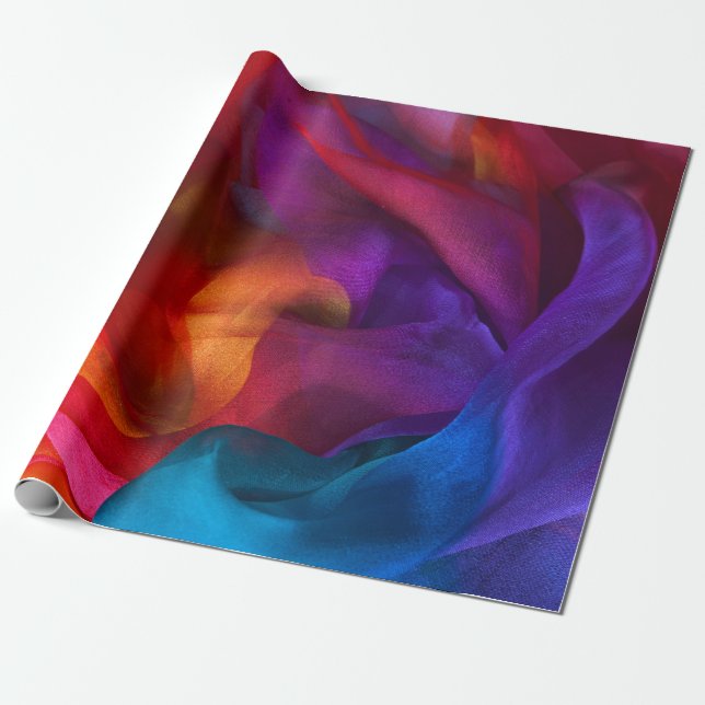 Silk rainbow scarfbackground,color,abstract,fabric presentpapper (Utrullad)