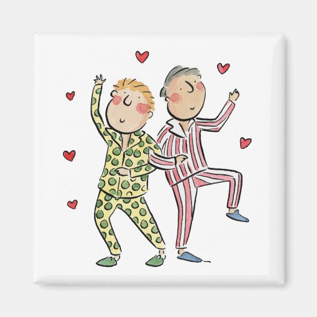 Silke-årsdagen Magnet (Framsidan)