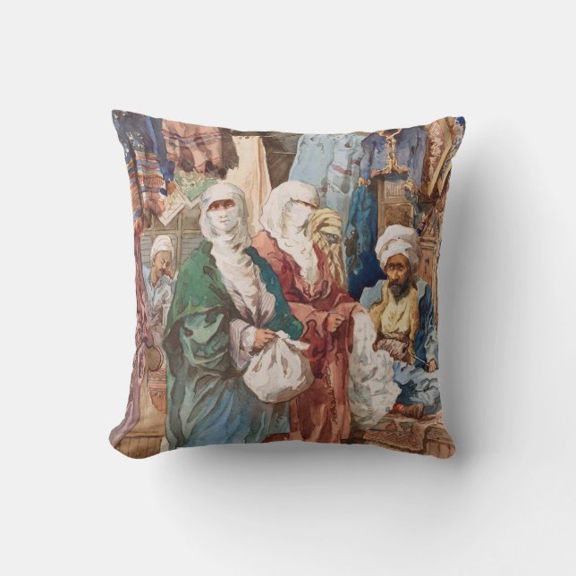 "Silke Bazaar" art dekorativ kudde (Framsida)