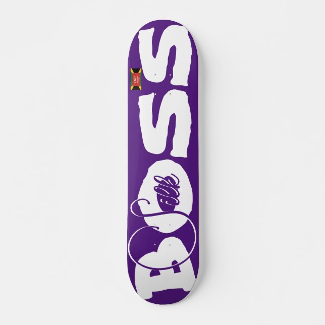 SILKE CHEF JMT JAMAICA 7 3/4-tums Skateboard Deck (Framsida)