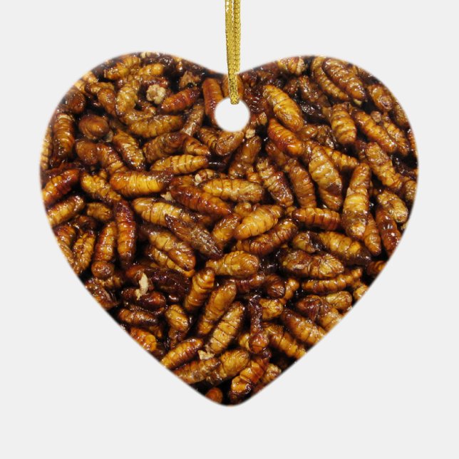 Silke Mask, gift ... Thai Street Food Julgransprydnad Keramik (Framsidan)