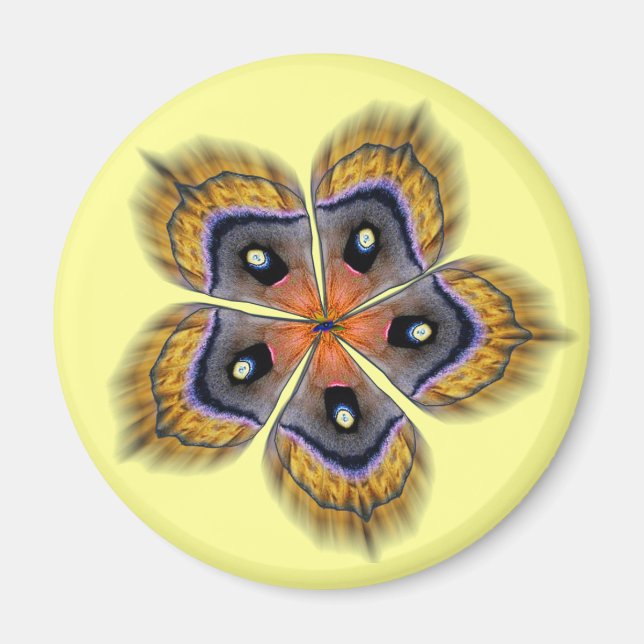 Silke Moth Vinge Mandala Magnet (Framsidan)