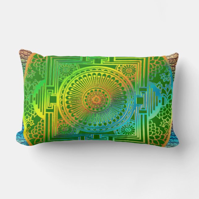 Silke Motif Lumbarkudde (Framsida)