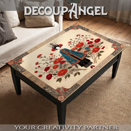 Silke och Petals - Decoupage -